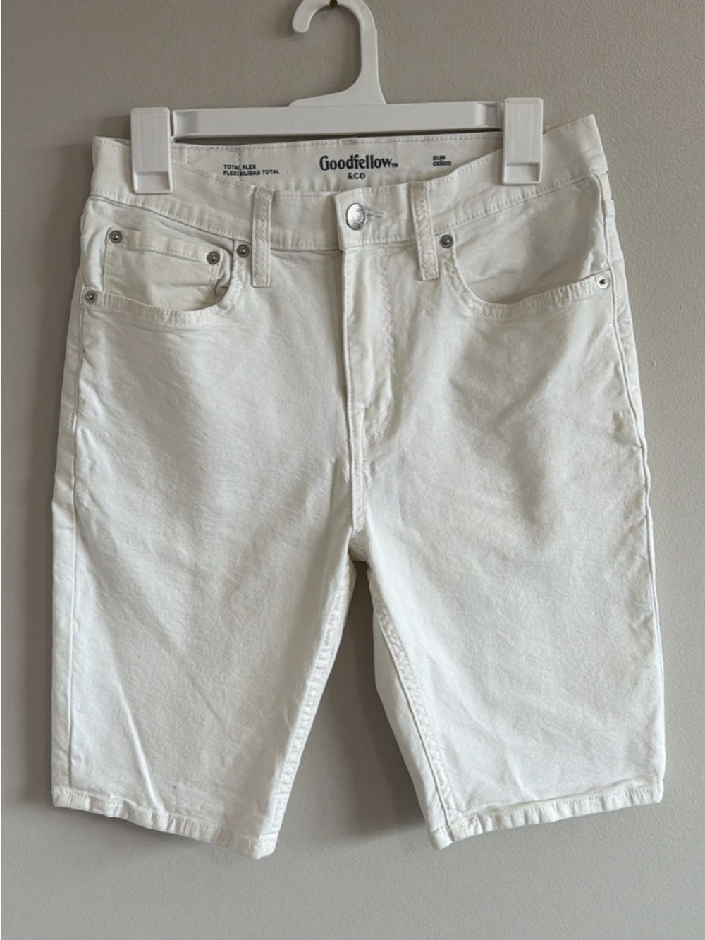 Goodfellow & Co White Men's Denim Jean Shorts